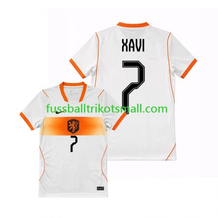 Fußballtrikots Niederlande Xavi Simons 7 World Cup 2026 Kurzarm Auswärts-trikot kaufen